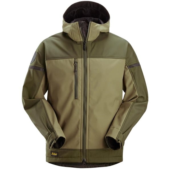 Snickers 1226 AllroundWork, hupullinen Softshellstretch-takki
