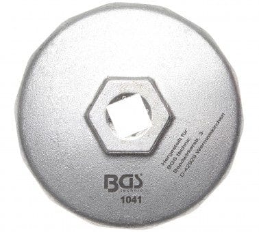 BGS-1041 Öljynsuodatinavain 14-kulmainen Ø 74 mm Audi, BMW, Mercedes-Benz, Opel, VW