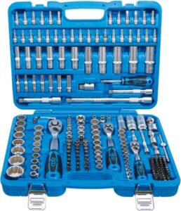 BGS-2286 12-kulmainen hylsysarja 1/4", 3/8", 1/2"