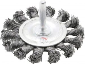 BGS-3982 palmikoitu lautasharja 75 mm, 6 mm karalla