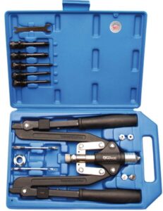 BGS-405 vetoniitti ja niittimutteripihdit.