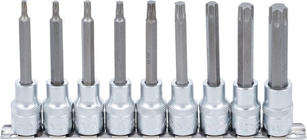 BGS-5177 Kärkihylsysarja1/2", torx pitkät hylsyt