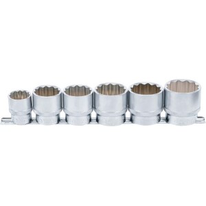 BGS-70102 Hylsysarja 1/2", 12-kulmainen, 24 - 38 mm, 6-os.