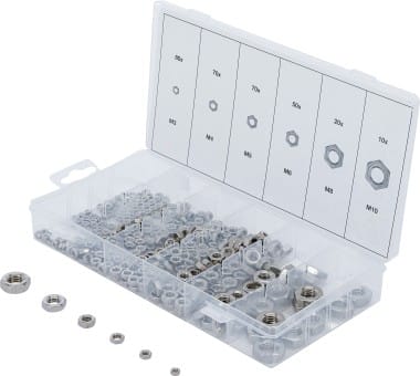 BGS-74249 Kuusiokantamutterilajitelma | 300-os.