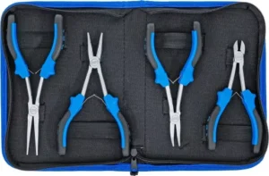 BGS-74535 Elektroniikka-pihtisarja erikoispitkä, 4-os.