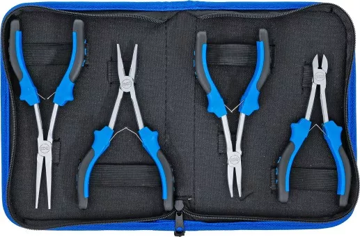 BGS-74535 Elektroniikka-pihtisarja erikoispitkä, 4-os.