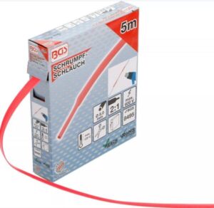 BGS kutistesukka punainen rullassa