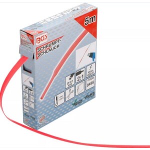 BGS kutistesukka punainen rullassa