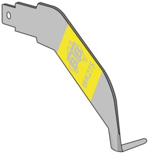 BTB tuulilasinirrotustyökalun varaterät, vasen, 19-45 mm, wk27S-XL