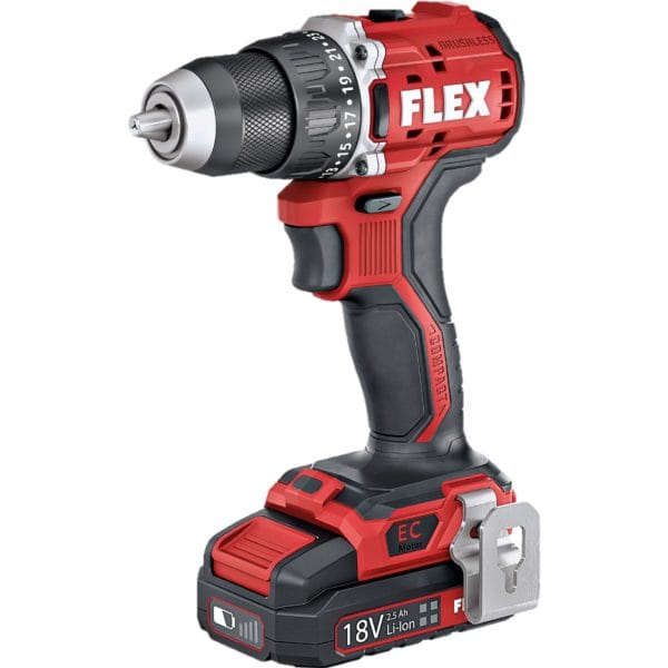 FLEX akkuporakone DD 2G 18.0-EC LD/2.5 Set