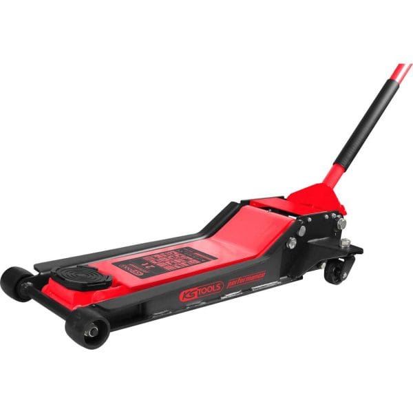 Kstools 160.1025 performance-hydraulinen hallitunkki, 2 t, matala, nostokorkeus 75–610 mm