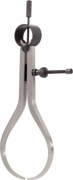 Kstools 300.042 Tarkkuuslänkiharppi jousella, ulkohalkaisijoiden mittaukseen, 280 mm