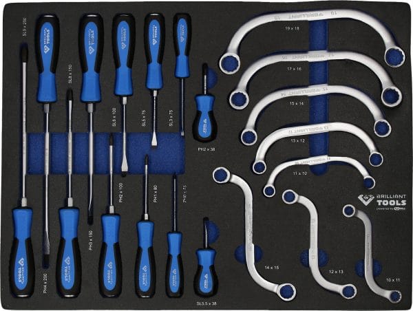 BrillianTools BT153225 Raskaankaluston työkaluvaunu - Image 8