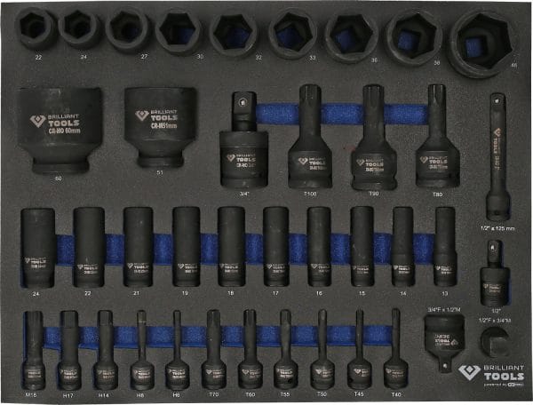 BrillianTools BT153225 Raskaankaluston työkaluvaunu - Image 7