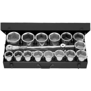 Facom M.441E 1" hylsysarja, isot hylsyt: 58-100 mm