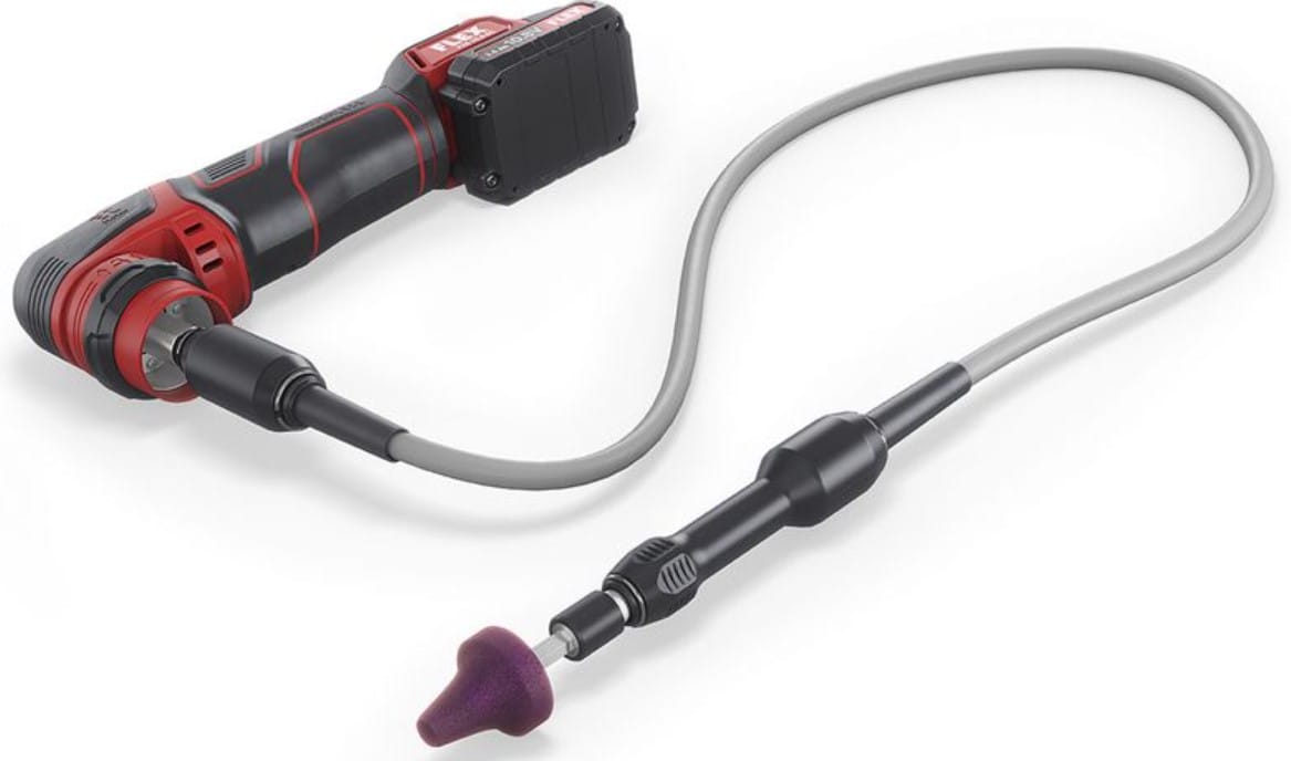 FLEX PXE 80 10.8-EC 2×2,5Ah kiillotuskone Set - Image 3