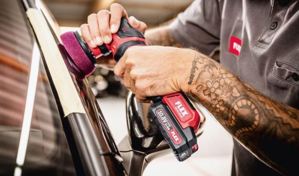 FLEX PXE 80 10.8-EC 2×2,5Ah kiillotuskone Set - Image 2