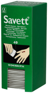 Haavapyyhe Cederroth Savett 3227 40 kpl/ras