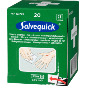 Haavapyyhe Salvequick 20 kpl/ras