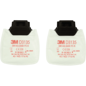 Hiukkassuodatin P3 3M D3135 Secure Click, 10 par / pak