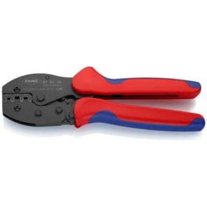 KNIPEX Liitinpihti 220mm, 0.5-6.0mm² eristämättömille liittimille