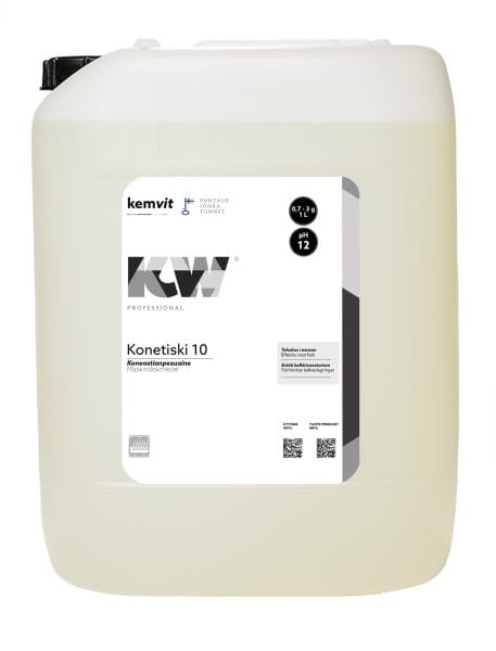 KW Konetiski 10, Koneastianpesuaine