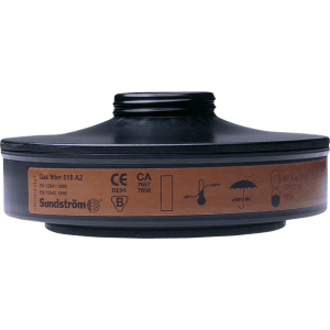 Kaasusuodatin Sundström A2 SR 518 malliin SR 500, 1 par (2 kpl)