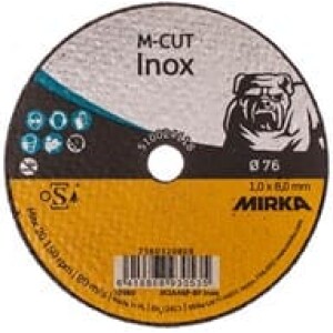 Katkaisulaikka M-CUT 76x1,0x8,0mm M2A46P-BF Inox
