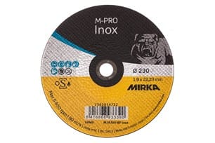 Katkaisulaikka M-PRO 230x1,9x22,2mm M1A36V-BF Inox Mirka
