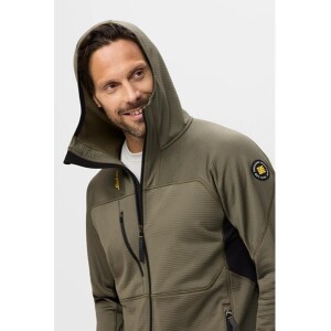 Snickers 9420 Kokovetoketjullinen Thermal Body Mapping -fleecehuppari
