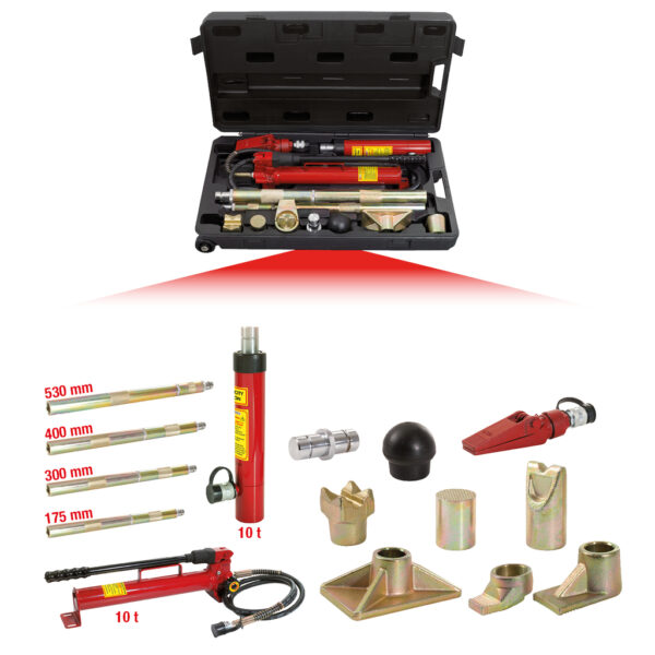 Hydraulinen koritunkki 10T työkalusarja Kstools 160.0175 - Image 2