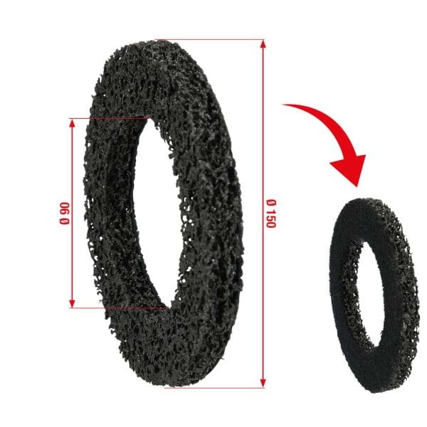 Kstools 100.5077-Varalevy pyörännavan hiojaan, Ø 150 mm