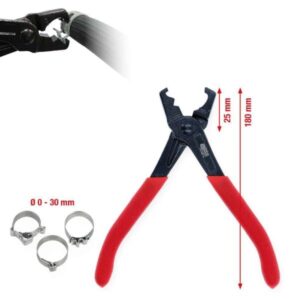 Kstools 115.0907-Letkuliitinpihdit automaattisesti lukittuville kiinnikkeille