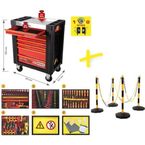 Kstools 117.6155 PERFORMANCEplus korjaamovanu hybridi ja sähköajoneuvoille