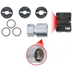 Kstools 150.1335 pyöränpulttien kierteiden korjaussarja