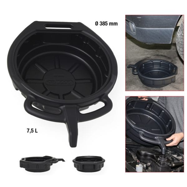 Kstools 150.9359-öljynvalutusastia 7,5 l