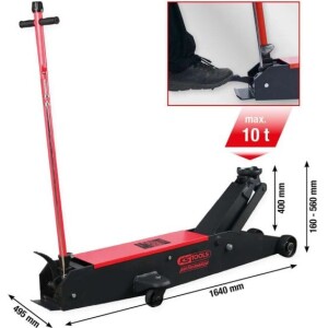 Kstools 160.1065 performance-hydraulinen hallitunkki 10 t