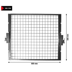 Kstools 160.1156 performance Suojaritilä 30 t hydrauliselle korjaamopuristimelle