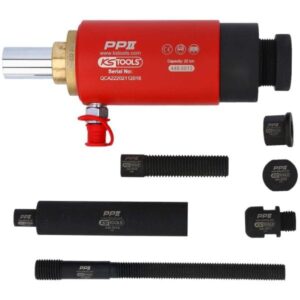Kstools 440.0010 Painetta ja vetoa kehittävän hydraulisylinterin sarja, 22 t, 10-os