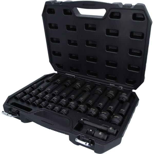 Kstools 515.0065 voimahylsysarja 1/2" pitkät ja lyhyet voimahylsyt samassa sarjassa.