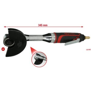 Kstools 515.5475 Kulmahiomakone 100 mm, pitkä paineilma