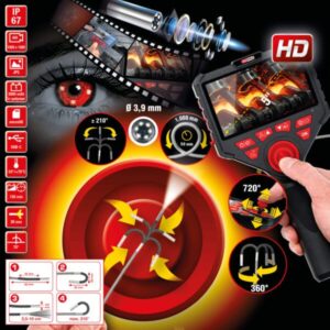 Kstools 550.7580 HD-videoskooppisarja, Ø 3,9 mm joystick