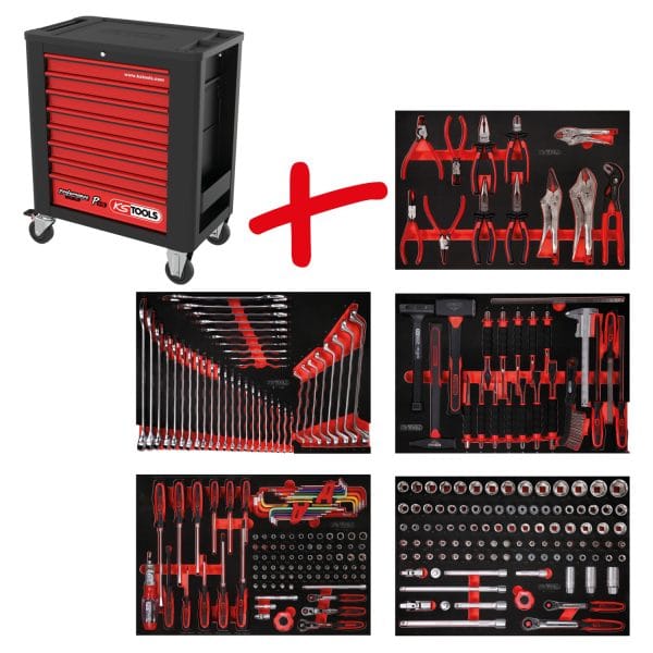 Kstools 815.5279 Performanceplus-työkaluvau P15, sis. 279 työkalua