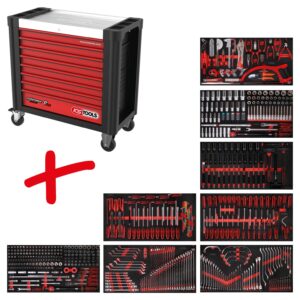 Ktools 825.8564 Performanceplus-työkaluvaunu P25, sis. 564 työkalua
