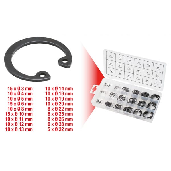 Kstools 970.0090 Lukkorengaslajitelma, sisäpuolinen 180-os
