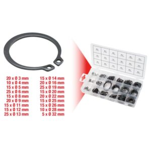 Kstools 970.0100-Lukkorengaslajitelma, ulkopuolinen, 300-os