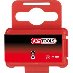 Kstools Kärki 25 mm Torx-ruuveille, 5 kpl pakkaus