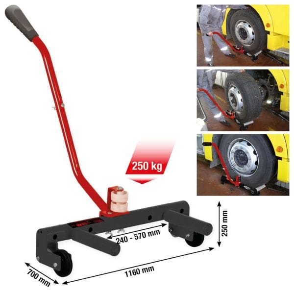 Kstools160.0255 performance XXL-pyörännostin, 250 kg