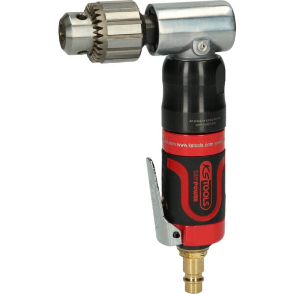 Kstools 515.5525 Pienikokoinen SlimPOWER paineilma-kulmaporakone, 3/8"
