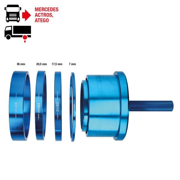 Kstoools 460.5580 Tiivisteen asennustyökalu Mercedes, 7-os-silikotek